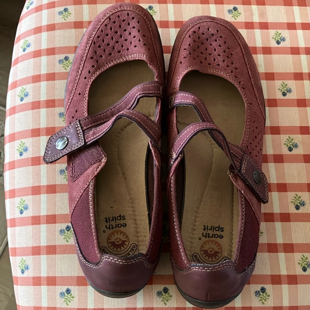 Earth Spirit Suède Mary Jane shoes 10 M